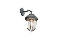 Trio Duero kültéri fali lámpa 33 cm antracit