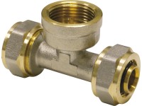 PIPETEC menetes T-idom belső menettel 20 mm x 2 mm - 3/4