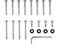 Szerelőkészlet szürke Sanibel napozó hintaágyhoz