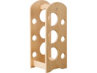 OBI borállvány fából 6 palackos OBI borállvány fából 6 palackos