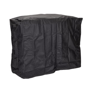 Fekete Acamp prémium védőhuzat gázgrillhez, kb. 58x136x101 cm.