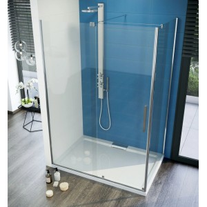 Wasserburg TWIN Zuhanykabin 8 mm 80 cm x 120 cm x 195 cm