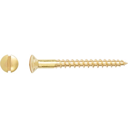 Süllyesztett lencsefejű facsavar egyhornyú fejjel 5 mm x 40 mm 10 darab