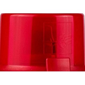 A Dupli-Color Tuning Transparent Red 150ml spray piros kupakja.