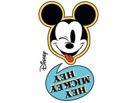 Komar öntapadó nemszőtt fotótapéta Mickey Hey XXL 127 cm x 200 cm