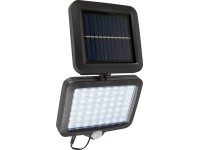 LED-es napelemes kültéri lámpa PIR-érzékelő fekete 15 cm x 2,5 cm x 13 cm LED-es napelemes kültéri lámpa PIR-érzékelő fekete 15 cm x 2,5 cm x 13 cm