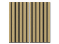 Denpanels falpanel dió olajozott barna MDF/akusztikus filc fekete 120 cm FSC Denpanels falpanel dió olajozott barna MDF/akusztikus filc fekete 120 cm FSC