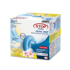 Ceresit Stop Pára Aero 360° páramentesítő tabletta utántöltő, 2 db-os.