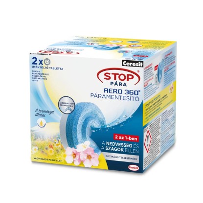 Ceresit Stop Pára utántöltő tabletta Vadvirágos Mező illattal 2 x 450 g tabletta