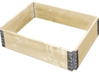 Magaságyásrendszer lucfenyő natúr 80 cm x 60 cm x 19,5 cm