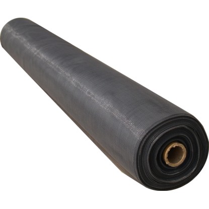 Rovarháló üvegszálas fekete - méteráru