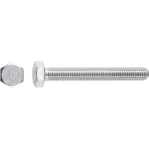 Horganyzott LUX gépi csavar M8 x 70 mm teljes menettel, 50 darab.