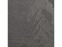 Kőporcelán padlólap Schiefer Black 60 cm x 60 cm x 2 cm