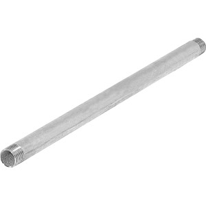 Horganyzott menetes cső, 33,3 mm (R 1) x 600 mm, fűtési rendszerekhez.