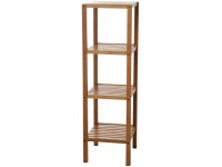 Eisl bambusz fürdőszobai polc 4 polcos