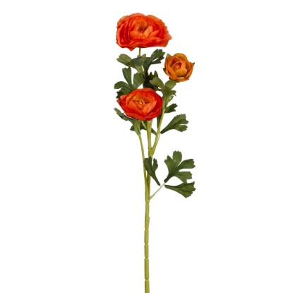 Mica Decorations boglárka művirág narancssárga 64 cm magas