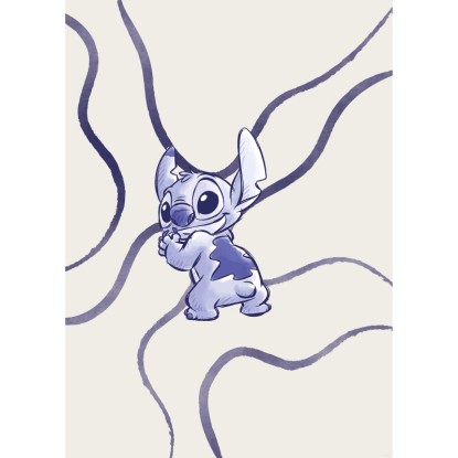 Komar falikép Disney Lilo and Stitch Brave and Wild 50 cm x 70 cm