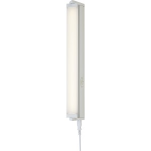 Fehér LED pultvilágító (8W) kapcsolóval és kábellel konyhába vagy műhelybe.