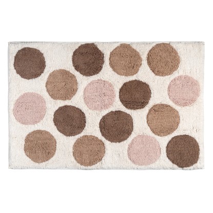 Wenko Tibet fürdőszobai szőnyeg 60 cm x 90 cm többszínű