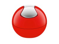 Spirella gömbölyű szemetes műanyag ragyogó piros