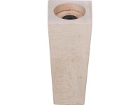 Bútorláb  négyszög 55 mm / 40 mm x 130 mm bükk