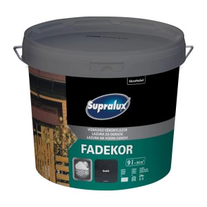 Supralux fadekor grafit 9 l