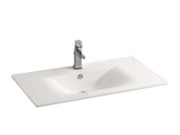 Kerámiamosdó ráépíthető szárnyas 81 cm x 46 cm x 19 cm