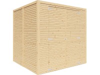 Bertilo Box 3 kerti faház natúr 208 cm x 202 cm FSC® Bertilo Box 3 kerti faház natúr 208 cm x 202 cm FSC®