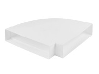 OBI csőív System 125 vízszintes 90°-os