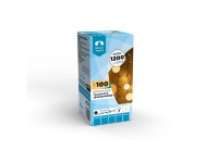 Dekortrend toldható LED jégcsapfüzér 3 x 0,4 m 100 db melegfehér