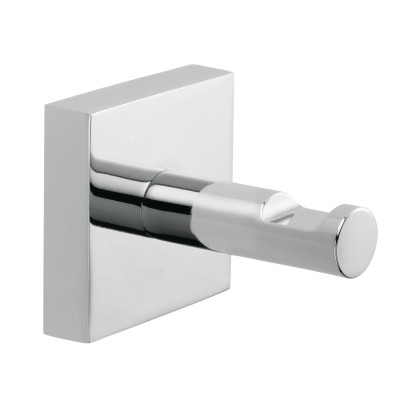 tesa EKKRO fürdőköpeny akasztó magasfényű krómozott fém ragasztós rögzítésű