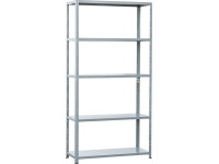 Összedugható fém polc 193 cm x 100 cm x 40 cm Összedugható fém polc 193 cm x 100 cm x 40 cm