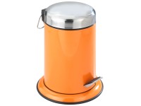 Wenko Retoro kozmetikai pedálos szemetes, 3 l, rozsdamentes acél, narancssárga Wenko Retoro kozmetikai pedálos szemetes, 3 l, rozsdamentes acél, narancssárga