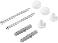 OBI WC-rögzítő készlet 6 mm x 70 mm fehér süllyesztett lencsefejű csavar