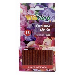 Vita Flora orchidea táprúd, 15 darab, az egészséges növényekért.