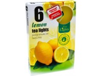 Teamécses illatos citrom 6 db Teamécses illatos citrom 6 db