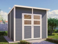 Bertilo Felix kerti faház 245 cm x 239 cm Szürke FSC® Bertilo Felix kerti faház 245 cm x 239 cm Szürke FSC®