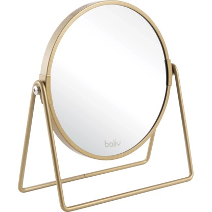 baliv Cosy Cave trend kozmetikai tükör aranyszínű