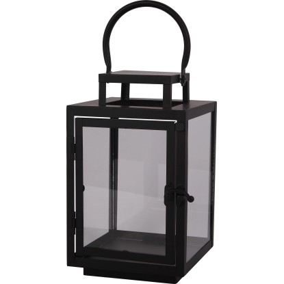 Fémlámpás 22,5 cm fekete