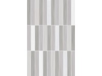 Zalakerámia falburkoló Balance szürke fényes mozaik 25 cm x 40 cm x 0,8 cm Zalakerámia falburkoló Balance szürke fényes mozaik 25 cm x 40 cm x 0,8 cm