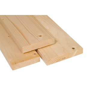 Érdesített lucfenyő/jegenyefenyő zsaludeszka, 23x100x3000 mm, ideális szerkezeti munkákhoz.
