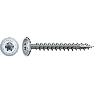 Spax facsavar Ø 6x80 mm tányérfejjel és T-Star plus meghajtással, 24 darab