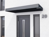 Gutta BS PLUS előtető antracit jobb vízköpő 200 cm x 90 cm Gutta BS PLUS előtető antracit jobb vízköpő 200 cm x 90 cm