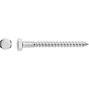 SW19 hatlapfejű facsavar fehér horganyzott 12 mm x 180 mm - súlyra