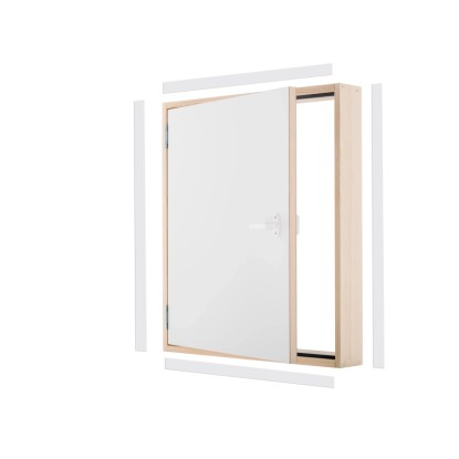 Térdfalajtó GREENWOOD WH Termo 80 cm x 60 cm