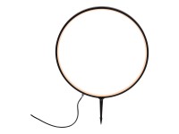 Just Light LED-es földbe szúrható lámpa Zirkulu fekete 66 cm x 50 cm átmérő Just Light LED-es földbe szúrható lámpa Zirkulu fekete 66 cm x 50 cm átmérő