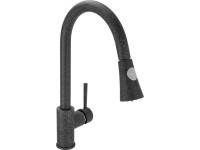 Baliv KI-1300 konyhai csaptelep fekete gránit megjelenés