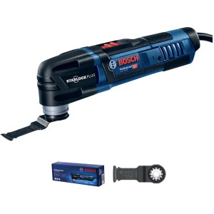 Bosch Professional GOP 30-28 Multicutter dobozban tartozékokkal.