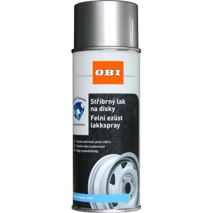 OBI lakkspray Felnire matt ezüst 400 ml