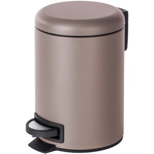 Wenko Leman pedálos szemetes taupe színben, 3 literes, fürdőszobába és WC-be.